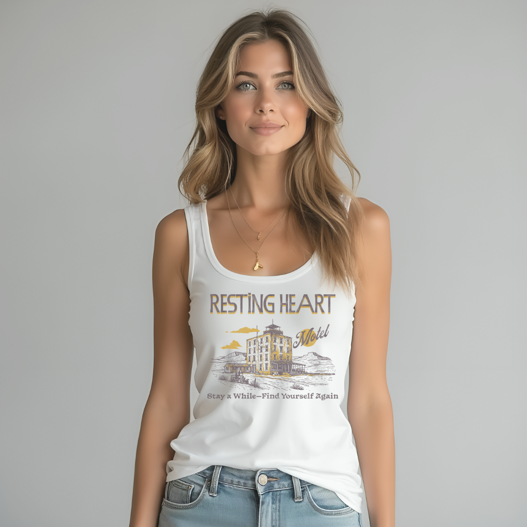 Resting Heart Tank Top