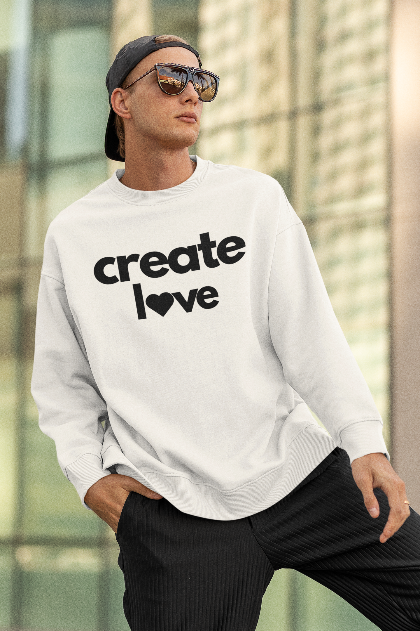 Create Love Sweatshirt