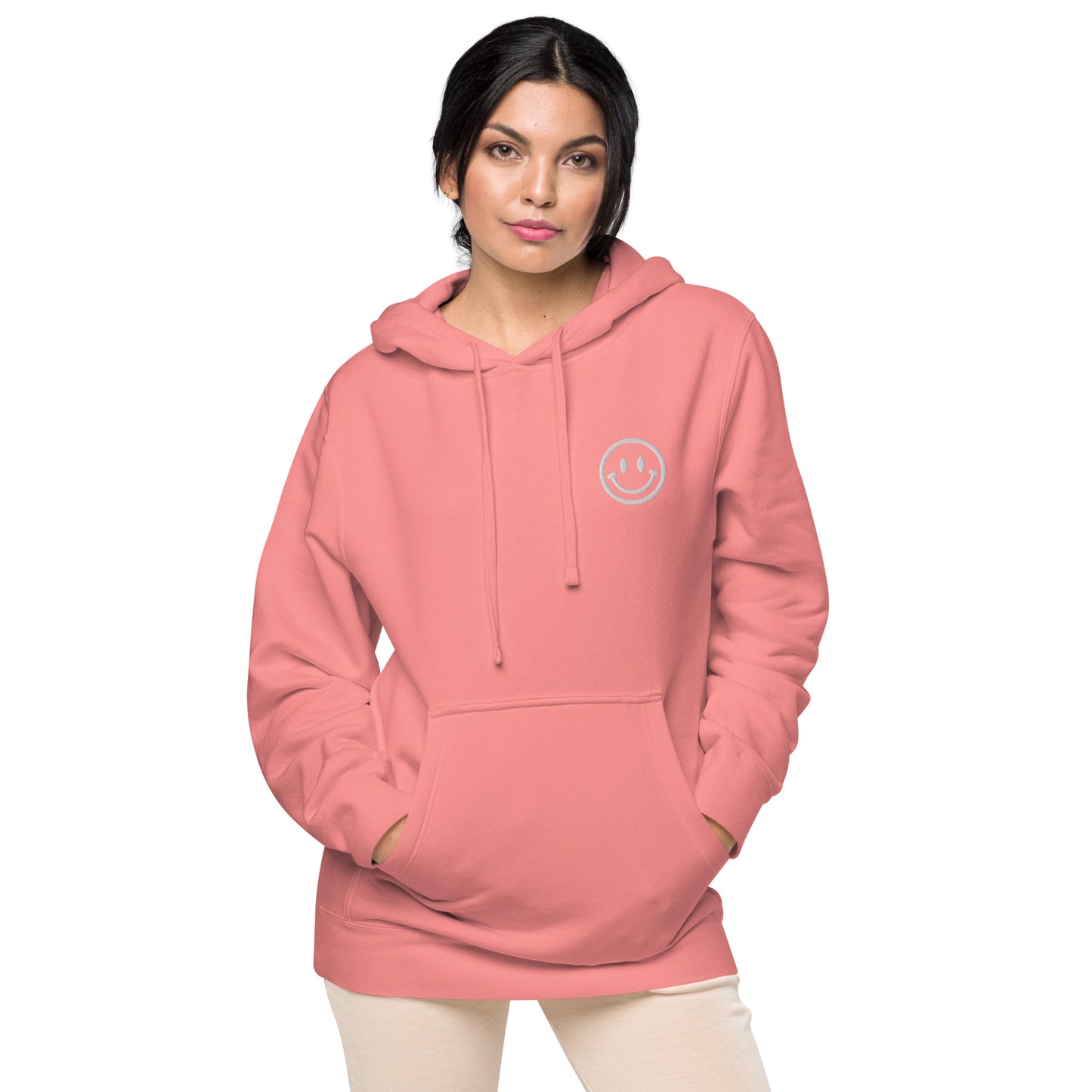Happy dyed hoodie