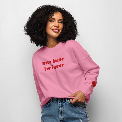 MORE AMOR POR FAVOR Organic Sweatshirt
