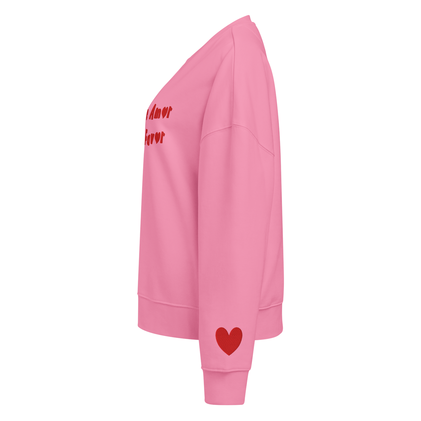 MORE AMOR POR FAVOR Organic Sweatshirt